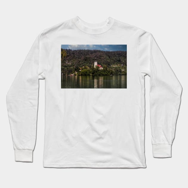 Lake Bled Long Sleeve T-Shirt by Memories4you